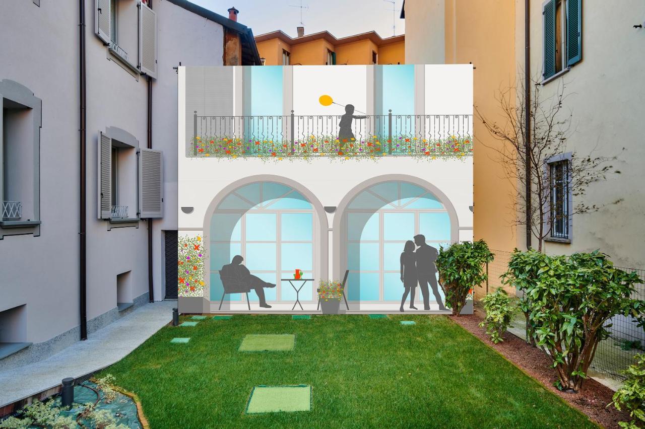 Villa Liberty Lecco Esterno foto